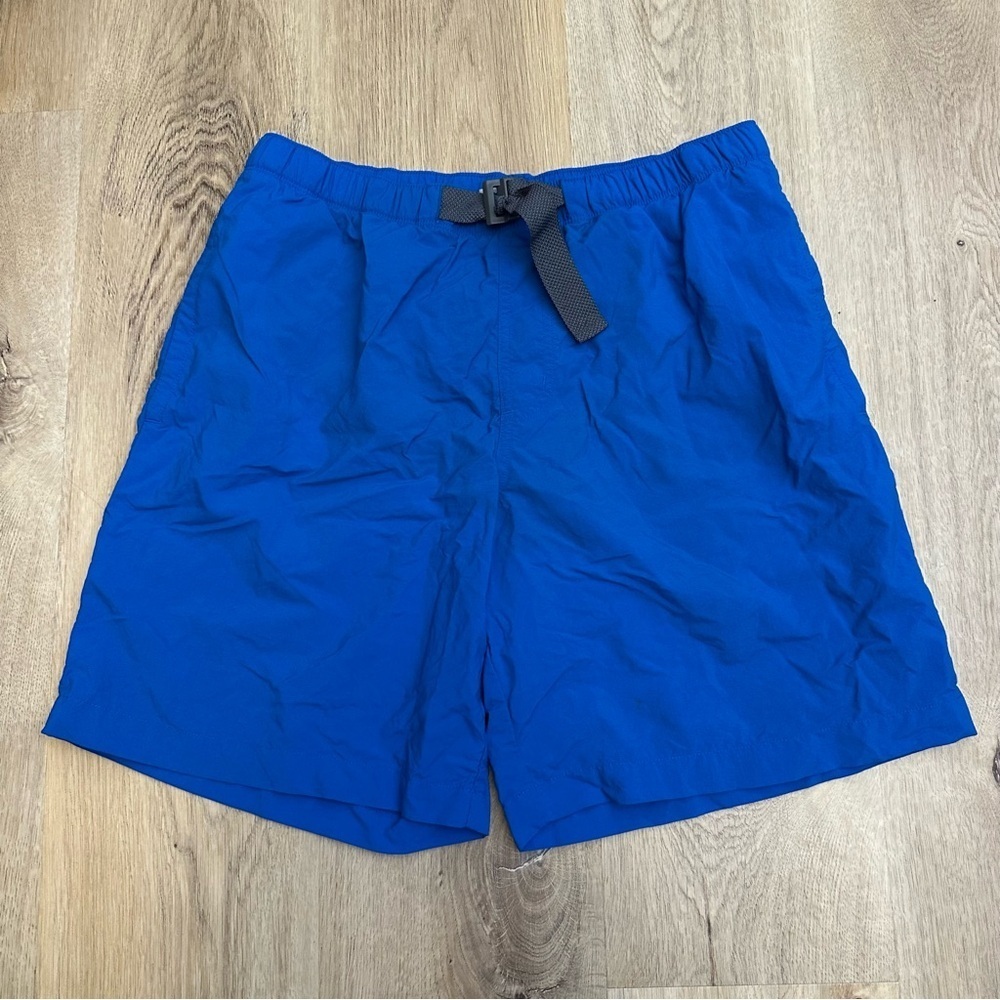 Columbia Blue Omni-Shade Hybrid Mesh Lined Shorts